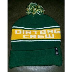 HUF NWOT Dirtbag Crew Beanie Unisex
